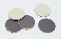 Septum Butylgummi creme PTFE grau
