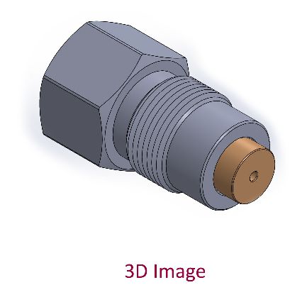 Shimadzu LC-10AD LC-600 LC-9A  Inlet Check Valve Assembly