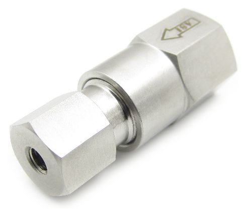 In-Line Check Valve With 18 Ball Cartridge Ultra High Pressure