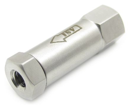 Slim-Line In-Line Check Valve With 116 Ball Cartridge