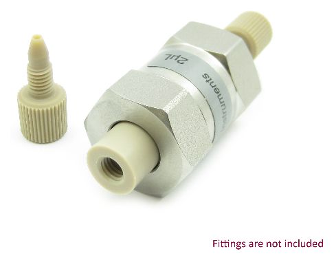 2 L Biocompatible PEEK Static Mixer In-line Housing Assembly