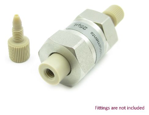 25 L Biocompatible PEEK Static Mixer  In-line Housing Assembly