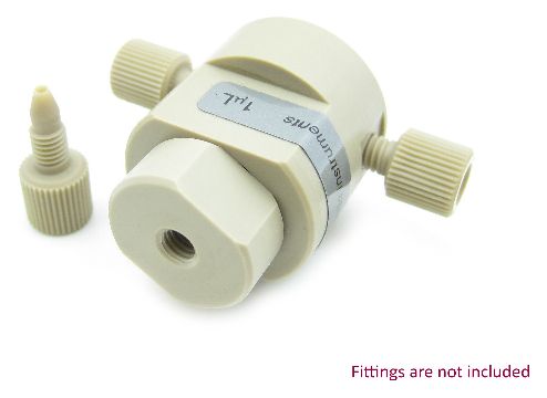 1 L Biocompatible PEEK Static Mixer Binary Tee Housing Assembly