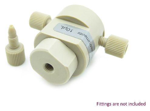 10 L Biocompatible PEEK Static Mixer Binary Tee Housing Assembly