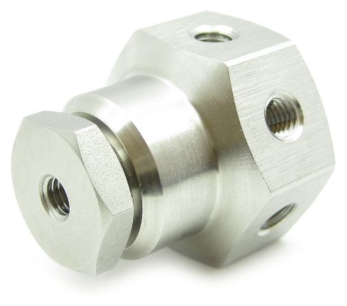 Micro Flow Series Ternary Tee Stainless Steel Housing