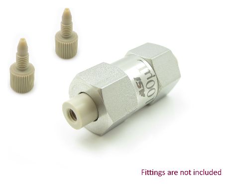 100 L Biocompatible PEEK Static Mixer In-line Housing Assembly