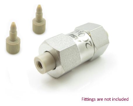 200 L Biocompatible PEEK Static Mixer In-line Housing Assembly