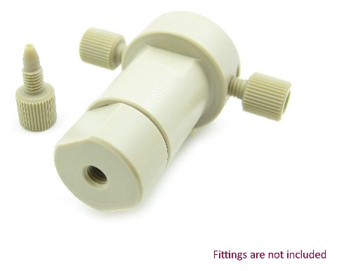 Low Flow Series Binary Tee PEEK Housing