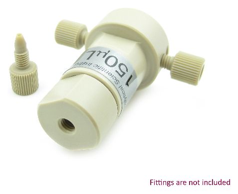 150 L Biocompatible PEEK Static Mixer Binary Tee Housing Assembly