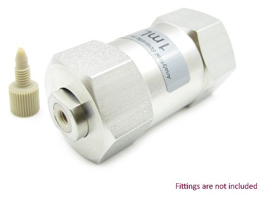 1 mL Biocompatible PEEK Static Mixer In-line Housing Assembly