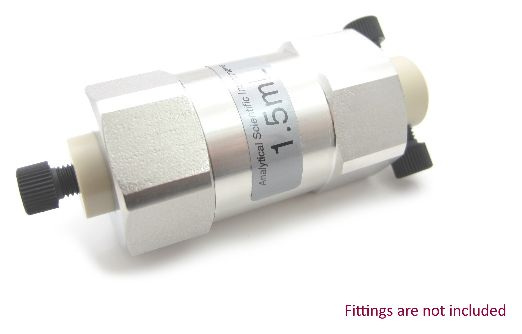 1.5 mL Biocompatible PEEK Static Mixer Binary Tee Housing Assembly 14-28 Flat Bottom