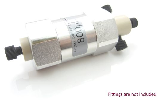 800 L Biocompatible PEEK Static Mixer Ternary Tee Housing Assembly 14-28 Flat Bottom