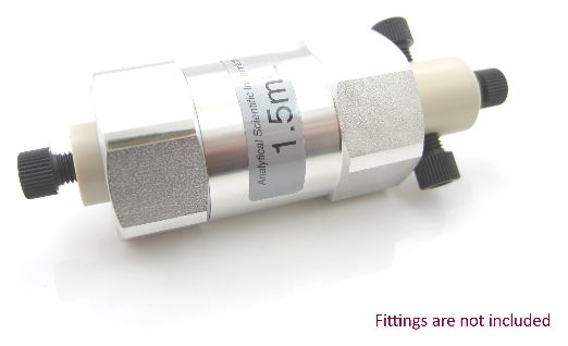 1.5 mL Biocompatible PEEK Static Mixer Ternary Tee Housing Assembly 14-28 Flat Bottom