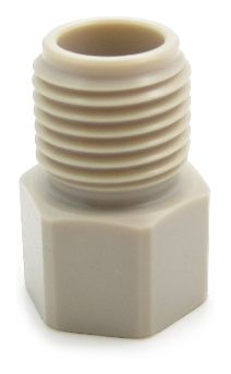 Inlet Housing for ASI Model 520 and 540 Semi-prep PEEK Head and Outlet Housing for ASI Model 520 and 540 Prep PEEK Head