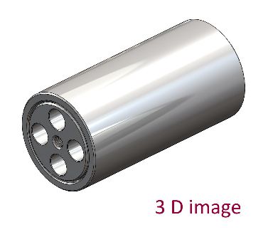 Low Volume Ultra High Pressure HPLC Pulse Damper
