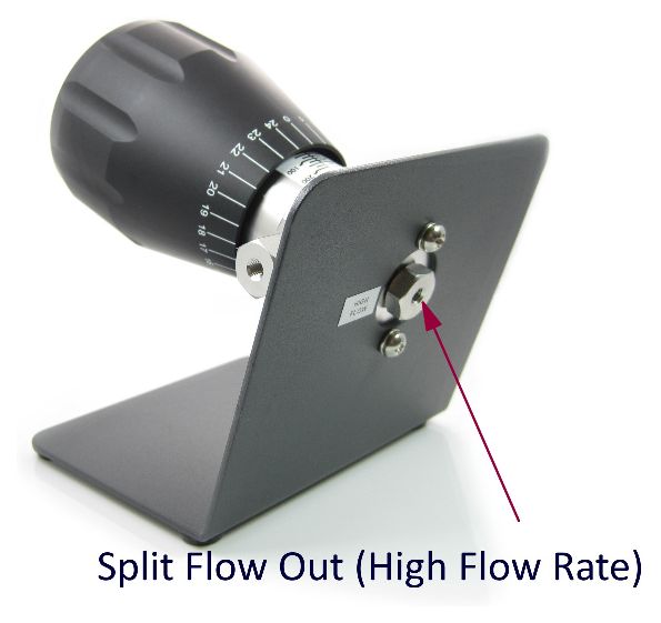 Analytical Post-Column Adjustable Flow Splitter