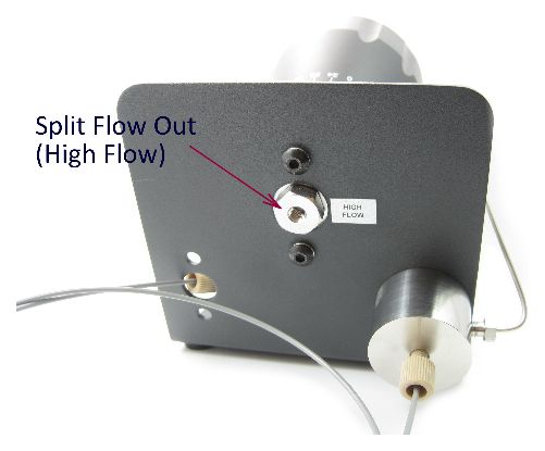Nano Flow Adjustable Splitter Post-Column