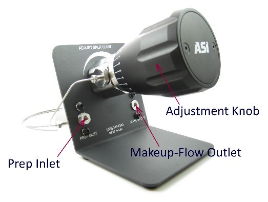 Adjustable Makeup-Flow Splitter