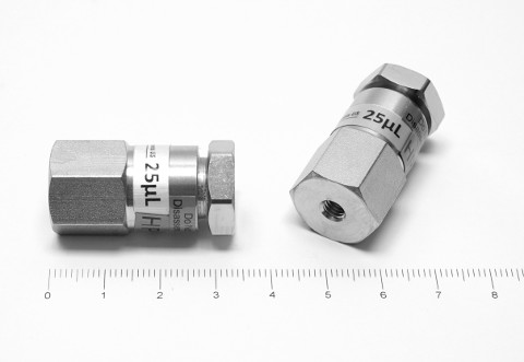25 L Ultra HPLC Static Mixer In-line Housing Assembly
