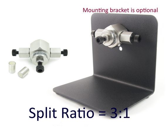 Analytical Binary Fixed Flow Splitter 31 Split Ratio