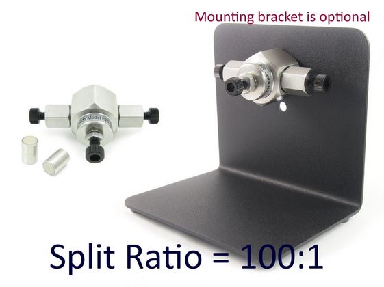 1001 Split Ratio Semi-Preparative Binary Fixed Flow Splitter