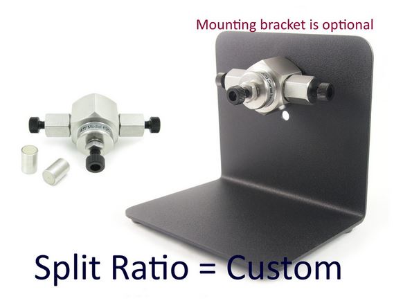 Hi-Preparative Binary Fixed Flow Splitter Complete Assembly