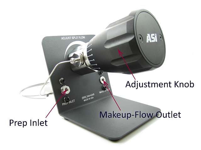Adjustable Makeup-Flow Splitter