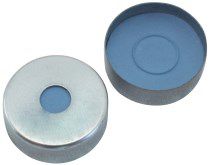 magnetische Brdelkappe mit Butyl-Formscheibe silber lackiert