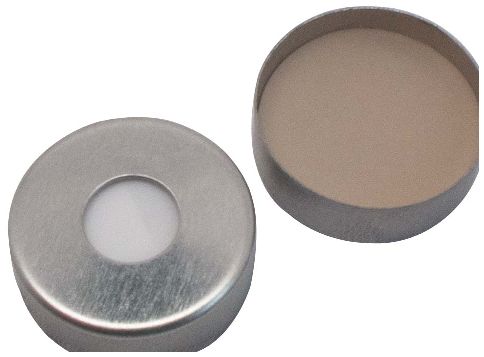 Magnetische Brdelkappe silber lackiert HT-Qualitt