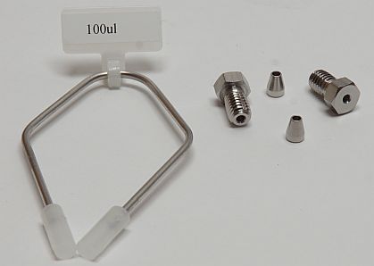 Cheminert sample loop with nuts  ferrules 316SS VICI CSL100