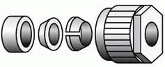 Laborverschraubung HT High Temp BOLA D 628-74