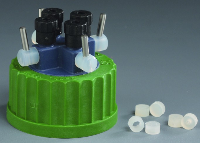 HPLC-Flaschenverteiler mit Hhnen