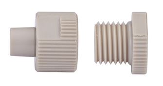 Inline-filter PEEK female connector complete body only