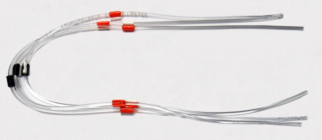 Standard-Schlauch TYGON LMT-55 konfektioniert mit 3 Stoppern