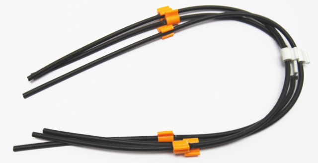 VITON Fluran HCA AutoanalysisMicrobore-Schlauch F-5500-A konfektioniert mit 3 Stoppern