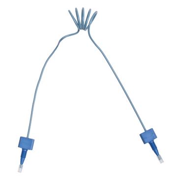 Tubing PEEK FlexiTube 116 x 0.25 mm ID solid blue type 2
