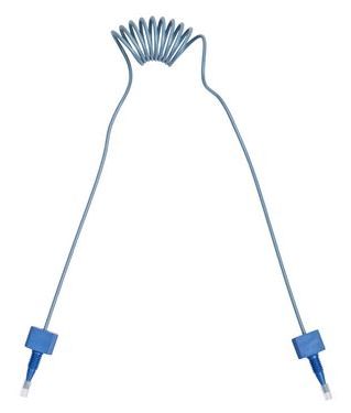 Tubing PEEK FlexiTube 116 x 0.25 mm ID solid blue type 3
