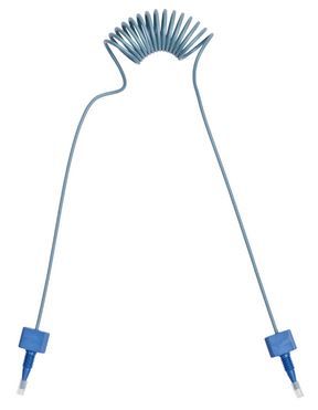 Tubing PEEK FlexiTube 116 x 0.25 mm ID solid blue type 4