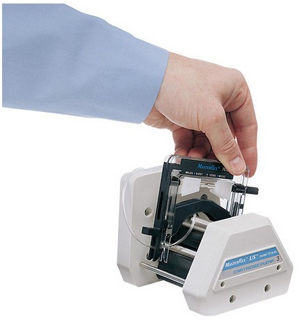 Masterflex LS pulsationsarmer Mehrkanal-Kassetten-Pumpenkopf mit 3 Rollen