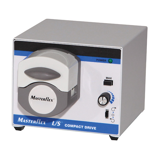 Masterflex LS Analoger Kompaktantrieb mit Ein-Kanal Miniflex-Pumpenkopf