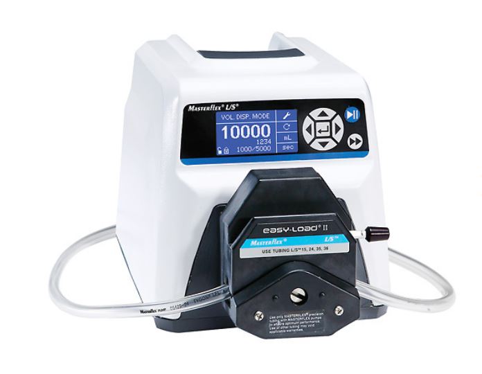 Masterflex Digitaler Antrieb mit Easy-Load-II-Pumpenkopf fr Hochleistungsschluche