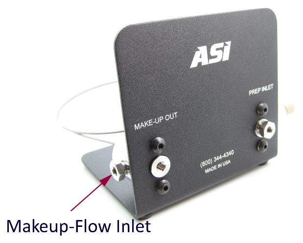 20001 Split Ratio Fixed Makeup-Flow Splitter Prep Inlet Flow 50 - 150 mLmin