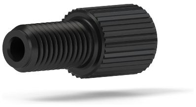 Flangeless Male Nut 116in Black IDEX HS P-201