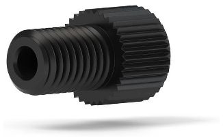 Flangeless Nut 116in Black Short IDEX HS P-208