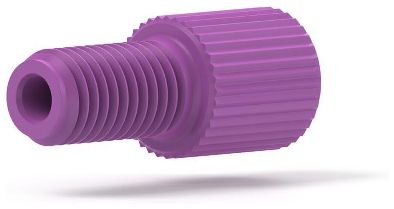 Flangeless Male Nut 116in Purple IDEX HS P-238