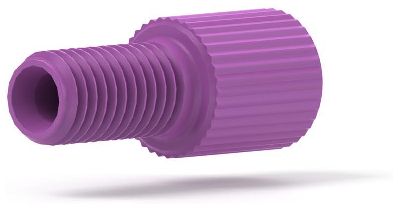 Nut Flangeless 18in Delrin Purple IDEX HS P-338