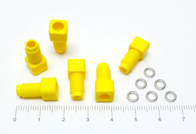 18 Bushing  Tube End Fittings  Hohlschraube  Zum Flanschen IDEX HS 6524