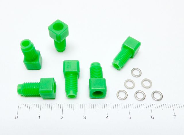 18 Bushing  Tube End Fittings  Hohlschraube  Zum Flanschen IDEX HS 6525