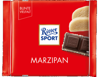 Ritter Sport Schokolade Marzipan 100 g