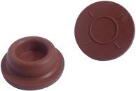 32mm Infusionsstopfen fr Infusionsflaschen rot